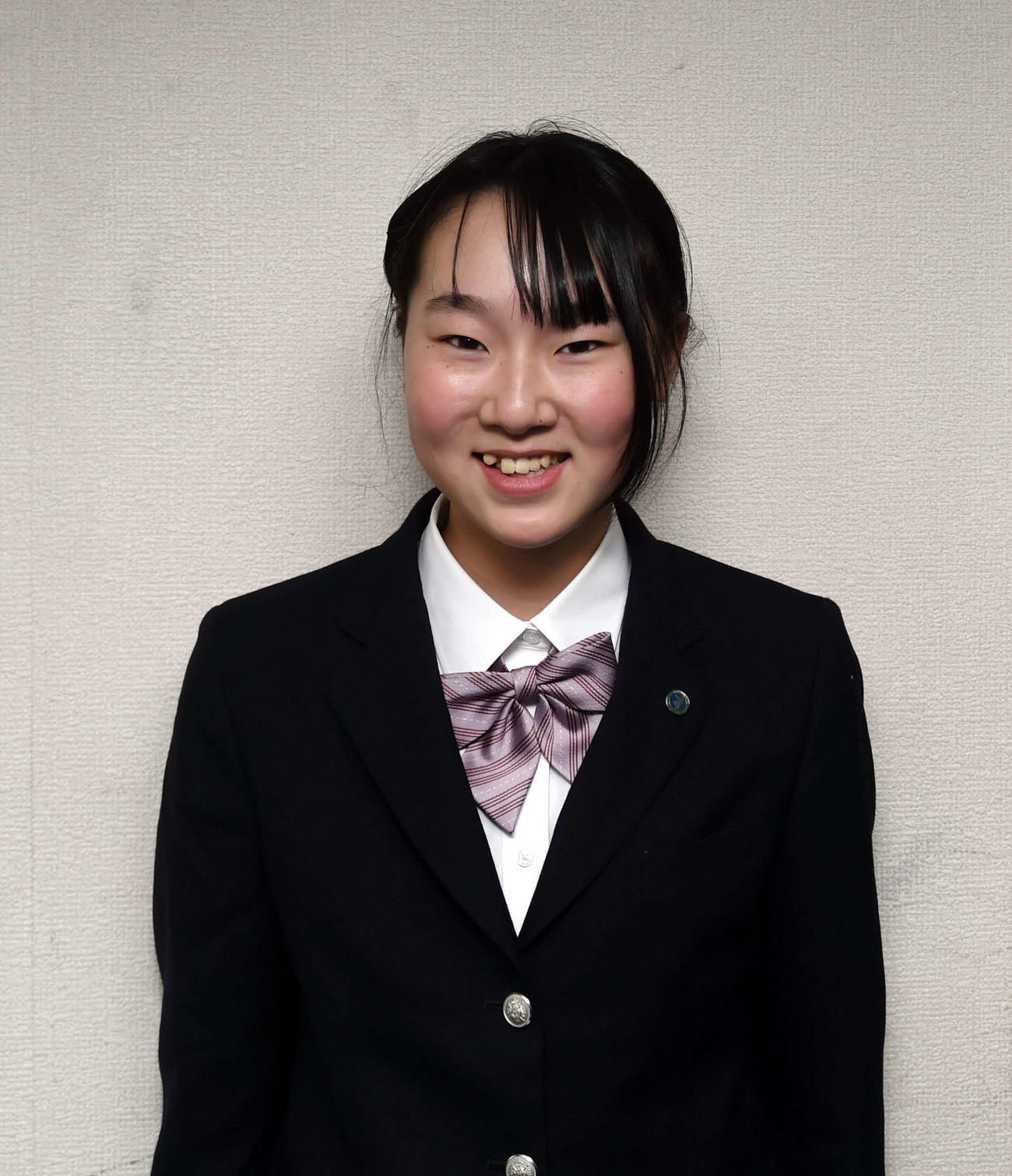 クラーク仙台の西條珠奏さん（撮影・相沢孔志）