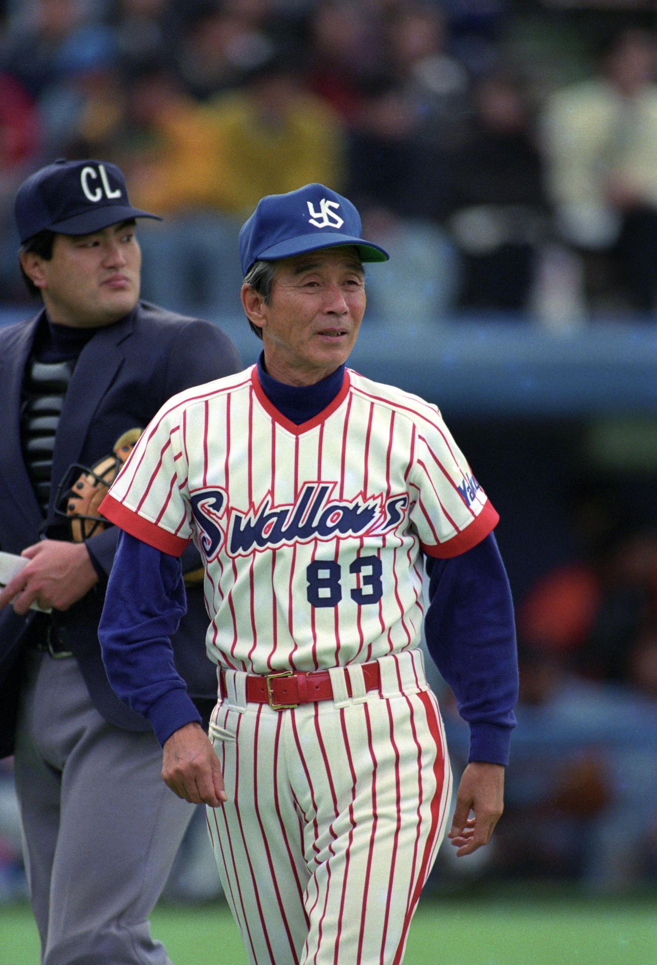 ヤクルトの関根潤三監督（89年撮影）