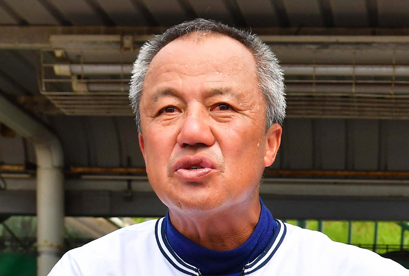 履正社・岡田龍生監督（2019年8月19日撮影）