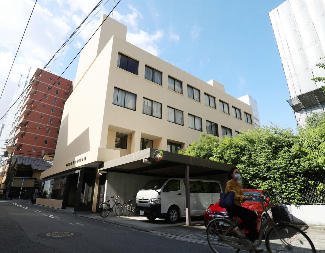 日本高等学校野球連盟が入る中沢佐伯記念野球会館（撮影・加藤哉）