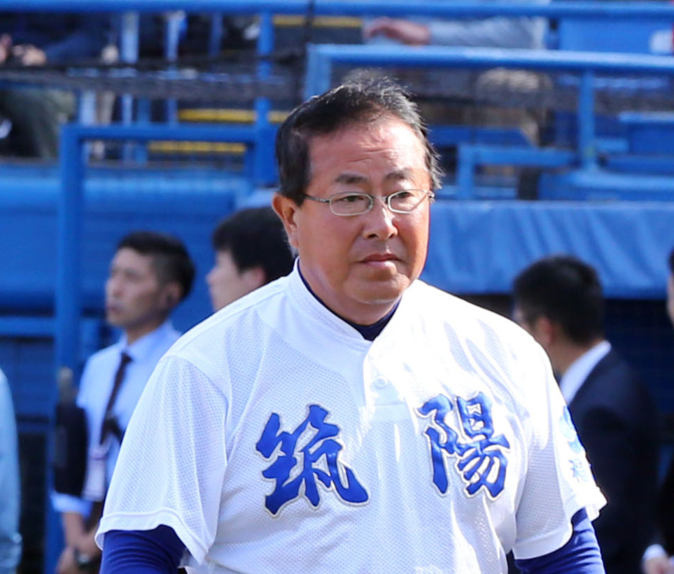 筑陽学園・江口祐司監督（2018年11月10日）