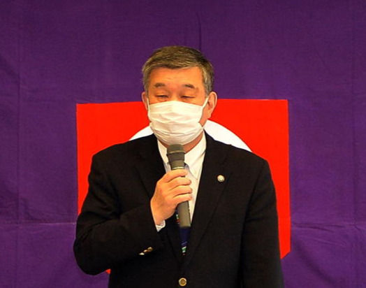 岩手県高野連の南舘秀昭会長（2020年4月15日撮影）