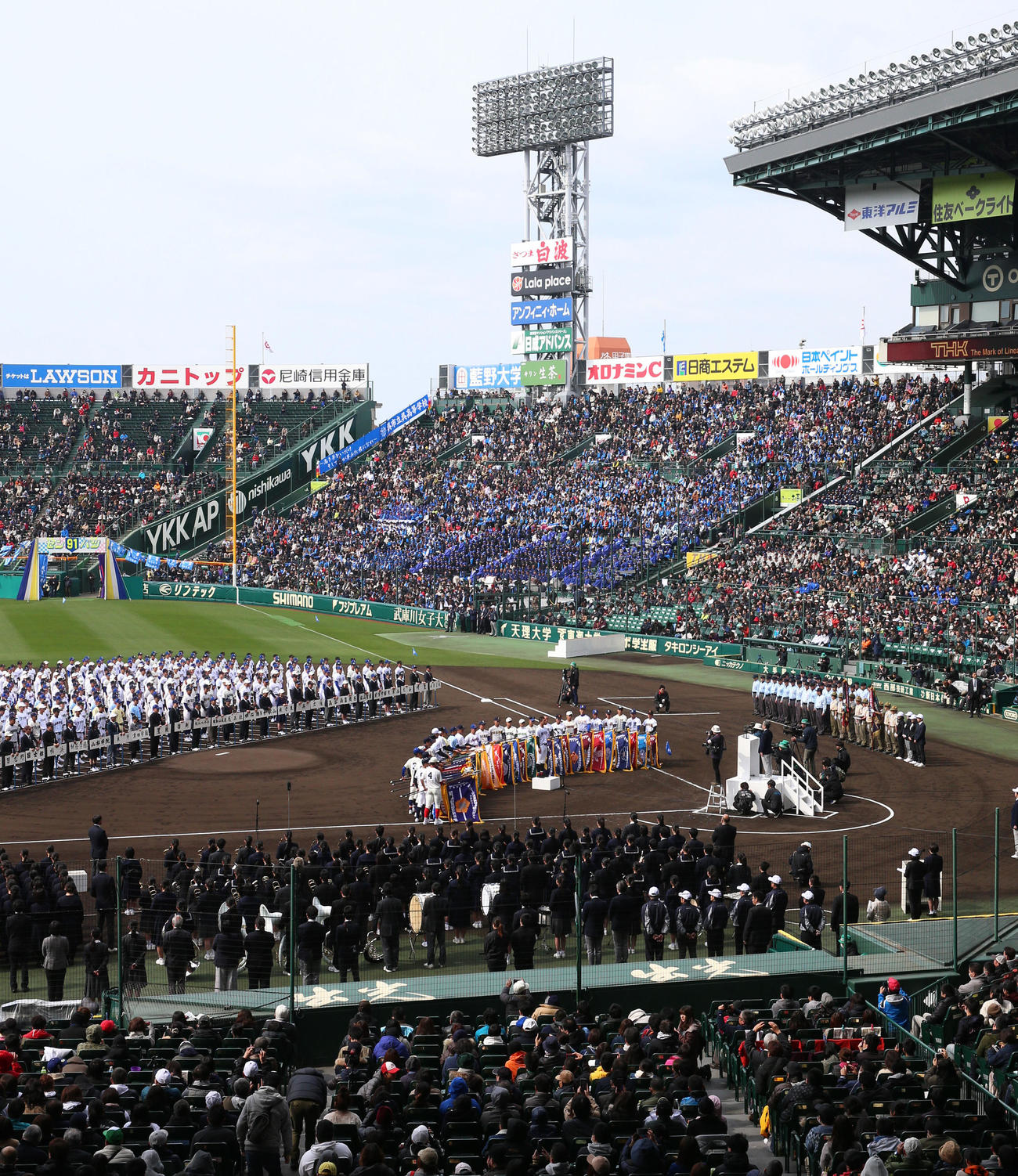 19年3月、第91回選抜高校野球の開会式