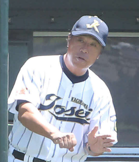 鹿児島城西・佐々木誠監督（2018年7月11日）