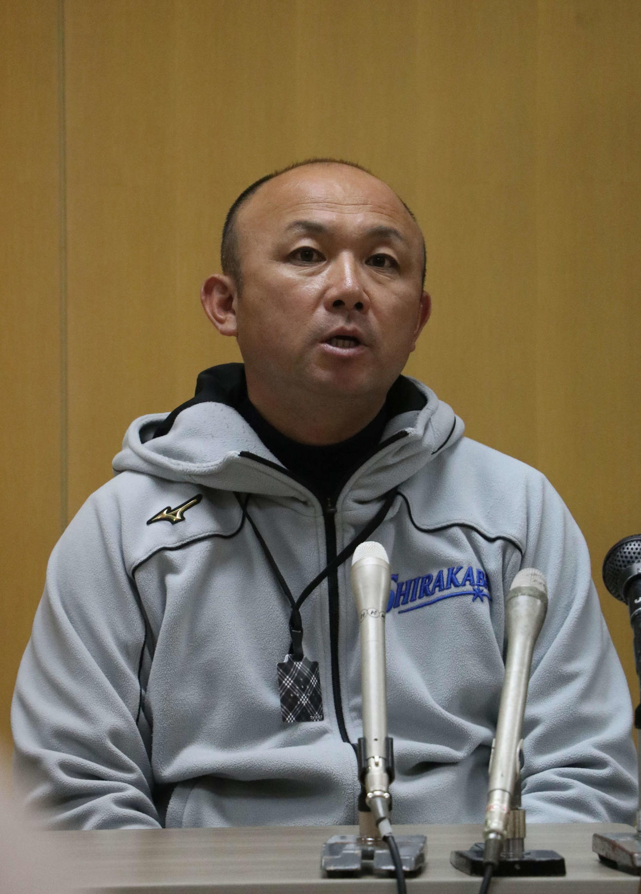 白樺学園・戸出監督（2020年3月4日撮影）
