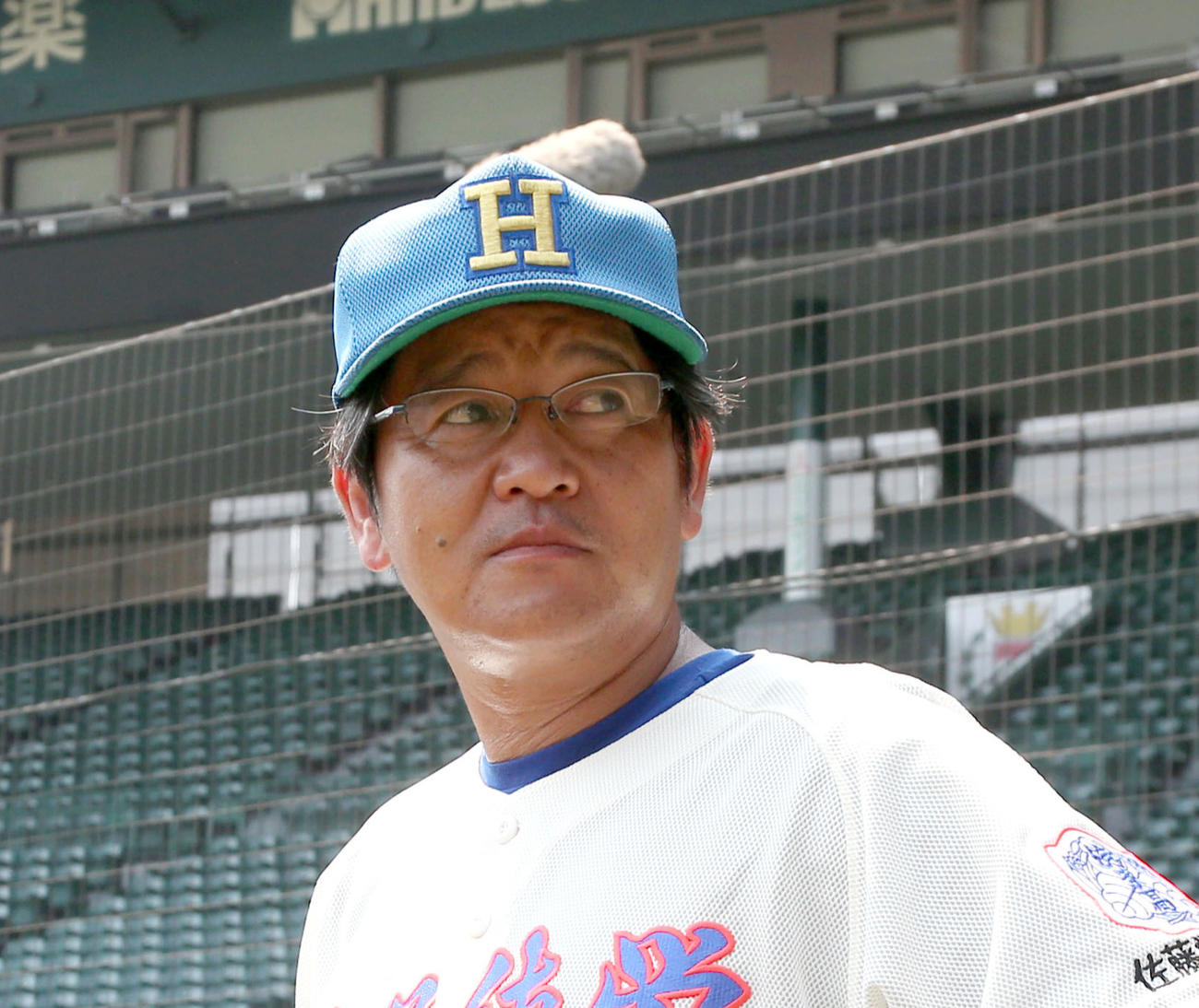 花咲徳栄・岩井隆監督（2019年8月2日撮影）