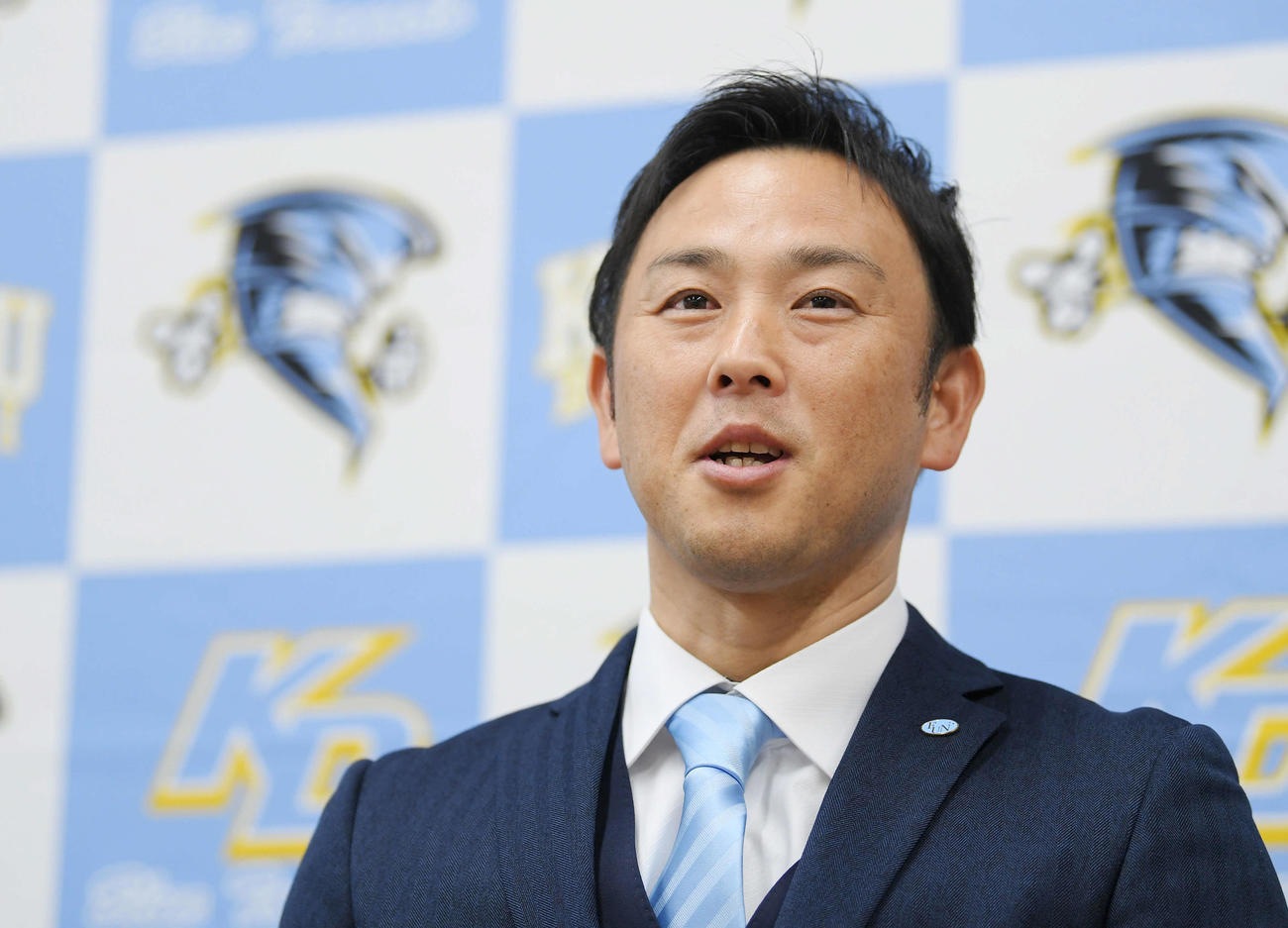 桐生第一・今泉壮介監督（2020年1月24日撮影）
