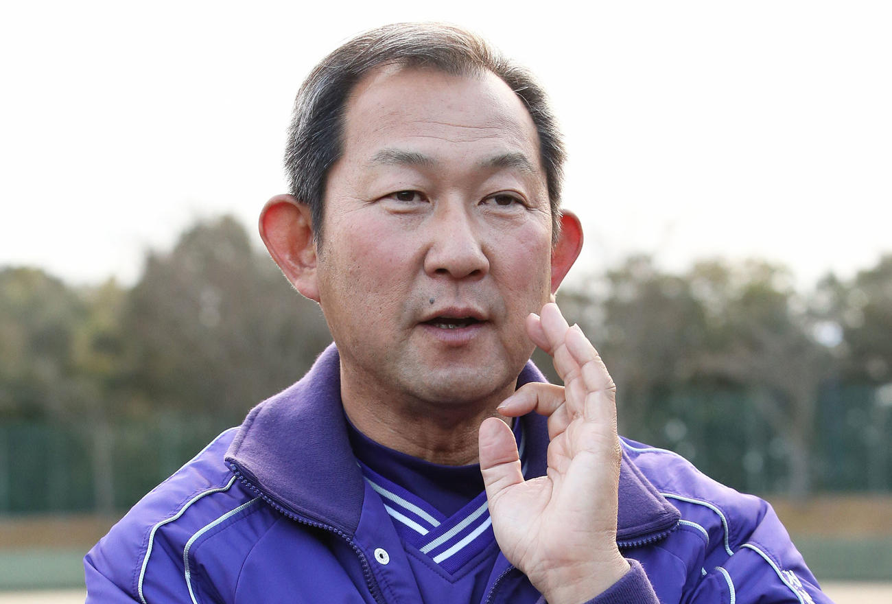 天理・中村良二監督（2020年1月24日撮影）