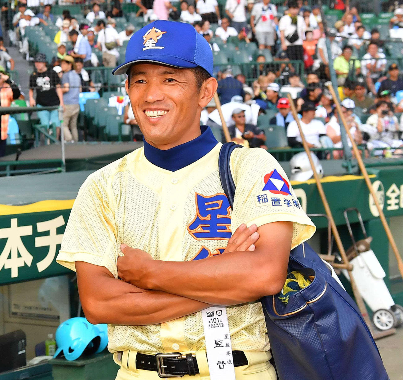 星稜・林和成監督（2019年8月18日撮影）