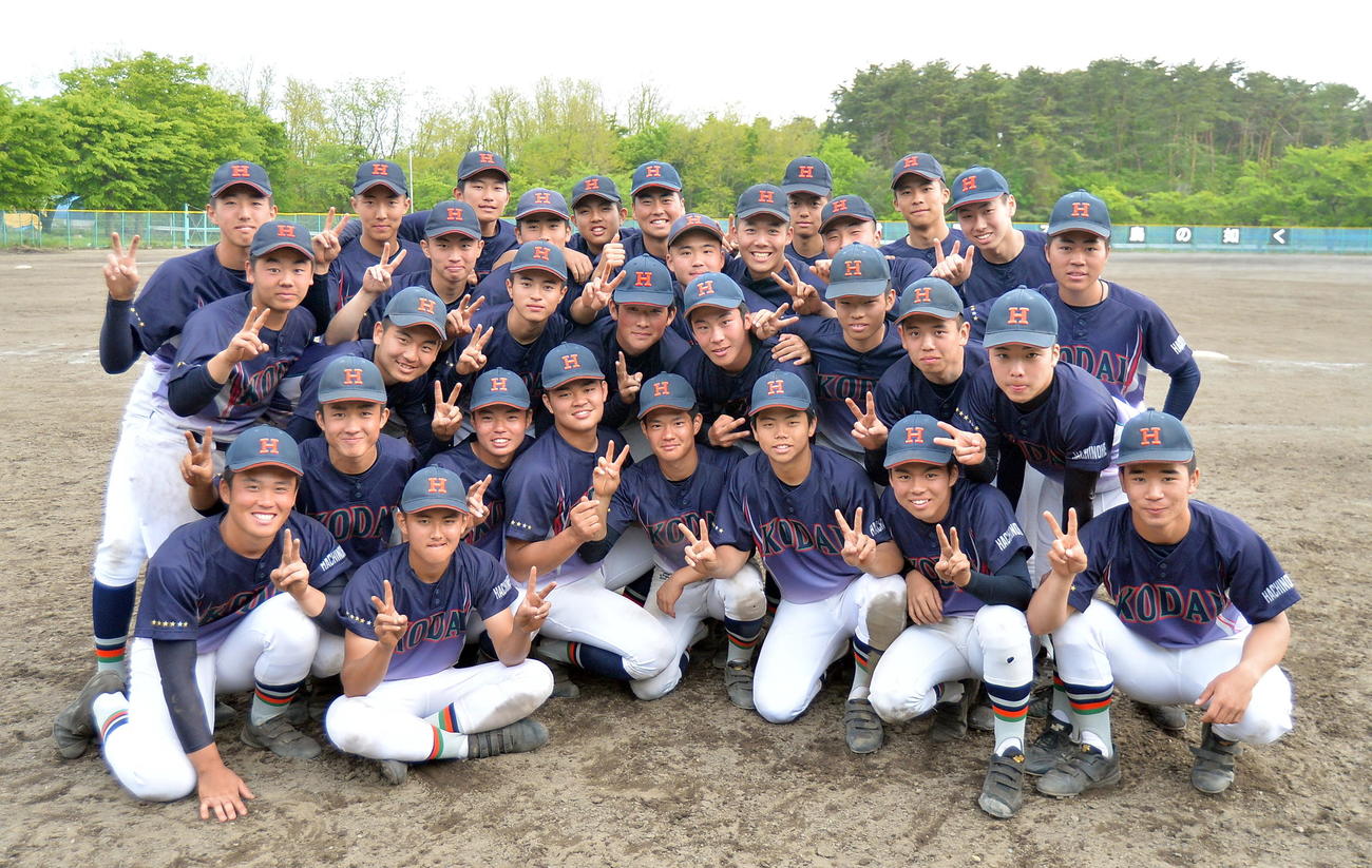 代替大会で頂点に挑む八戸工大一の選手たち（撮影・鎌田直秀）