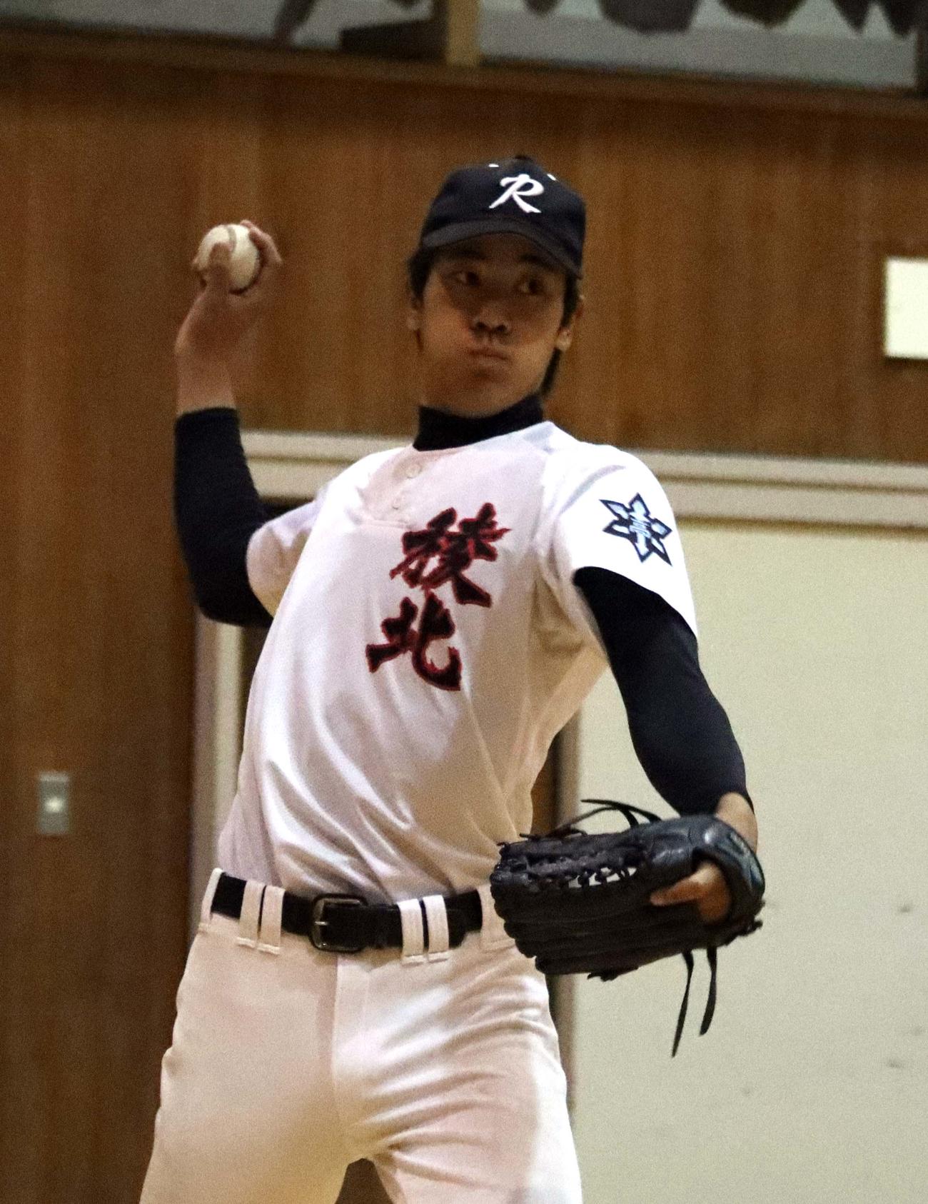函館稜北の横田（撮影・永野高輔）