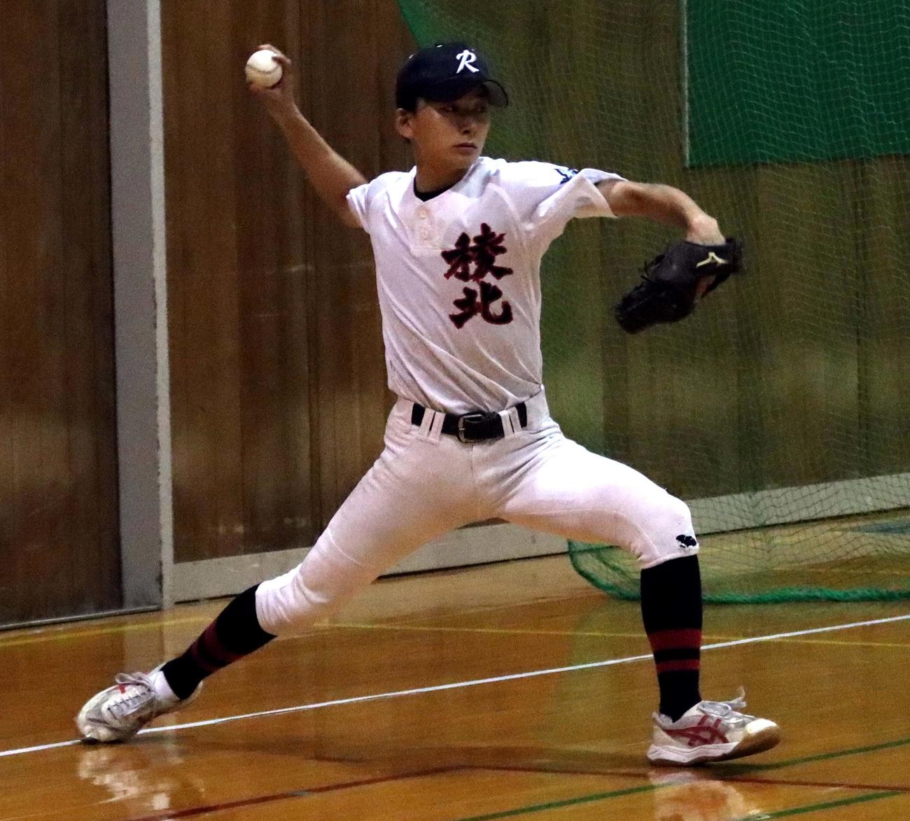 函館稜北の嘉堂（撮影・永野高輔）
