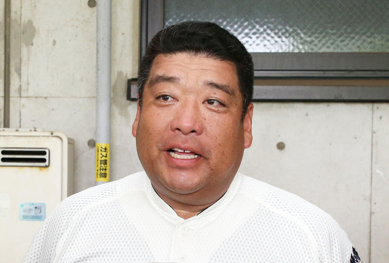 大阪桐蔭・西谷浩一監督（2019年7月20日撮影）