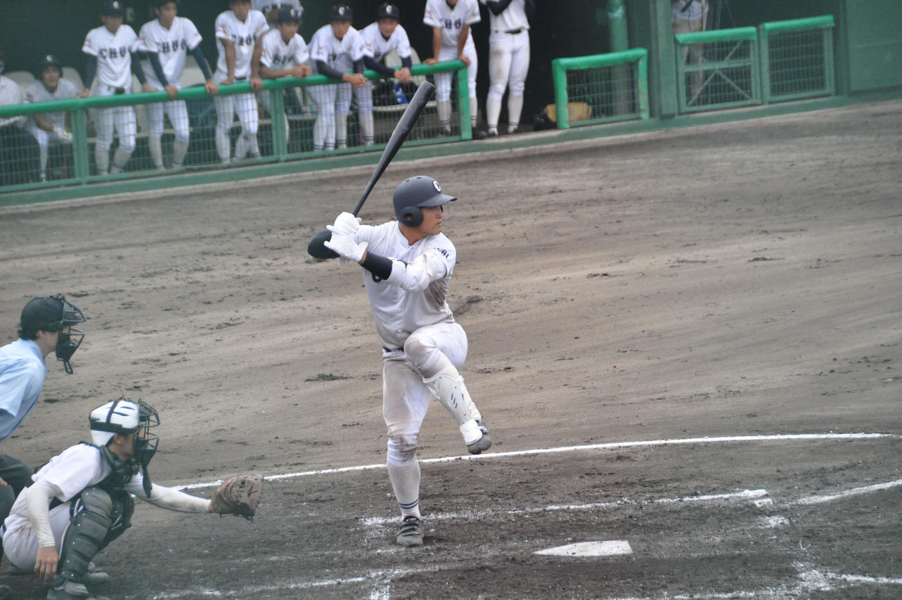 豊橋中央の中川拓真捕手