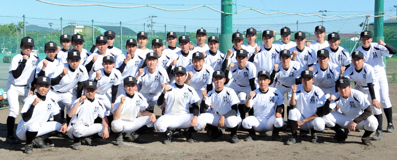現校名最後の夏に闘志を燃やす能代工の選手たち（2020年5月30日撮影）
