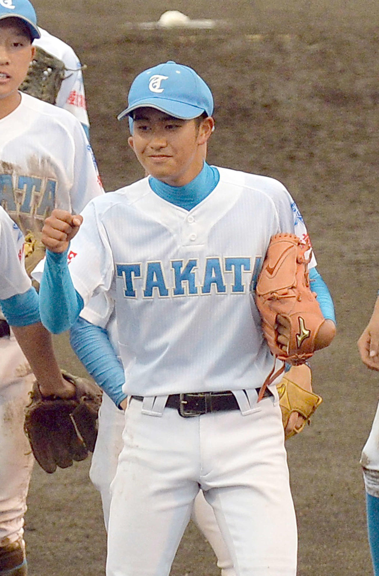 最後を締めた高田・佐藤