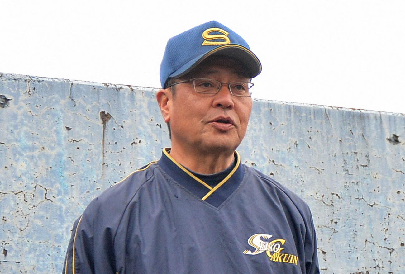 聖光学院・斎藤智也監督（2020年5月20日撮影）