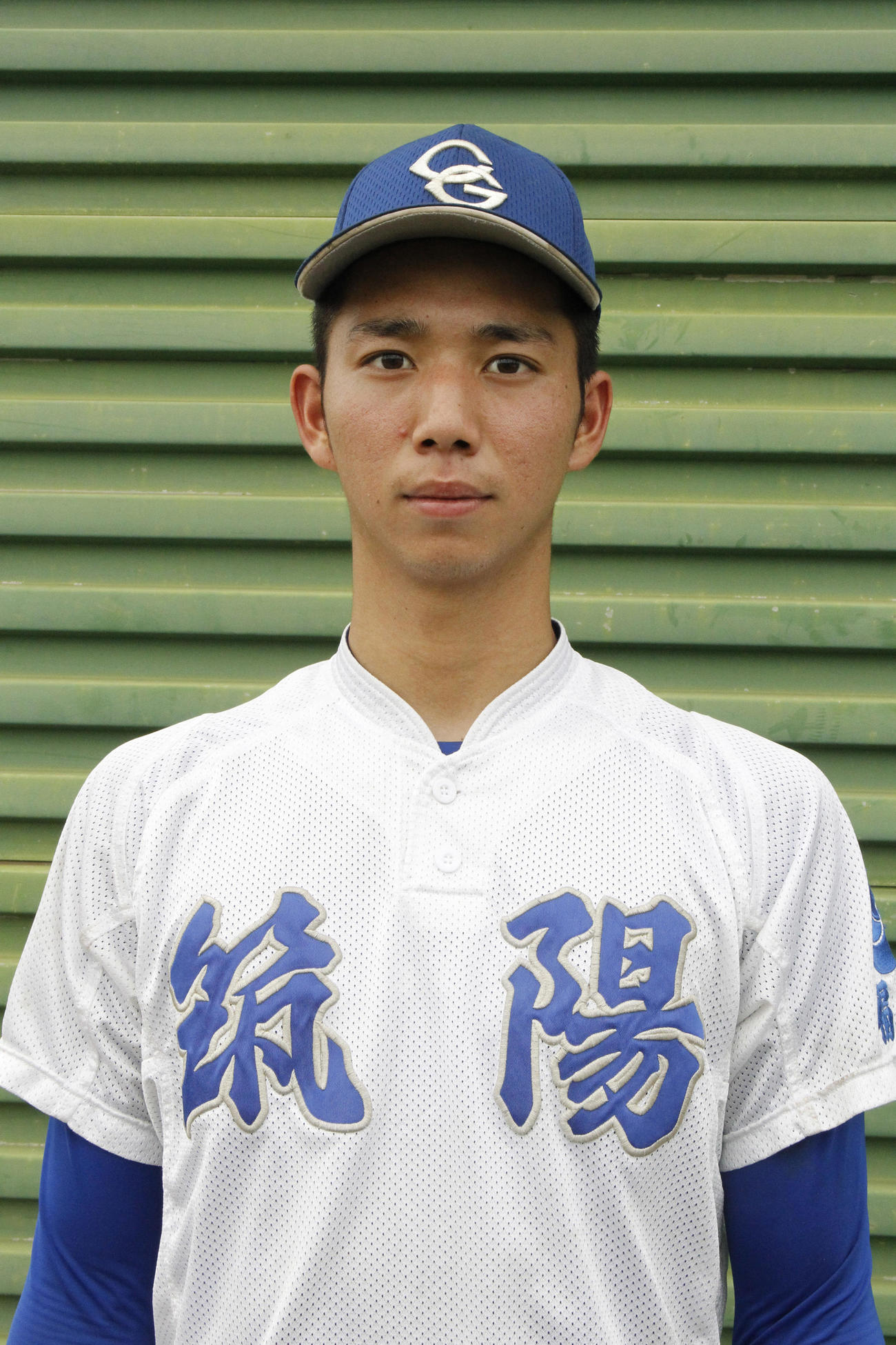 筑陽学園対福岡第一　プロ注目の筑陽学園・中村（撮影・菊川光一）