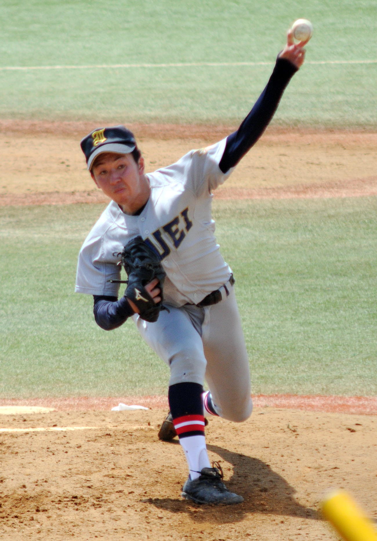 仙台育英対聖和学園　仙台育英エース向坂は3回3安打無失点でゲームメーク
