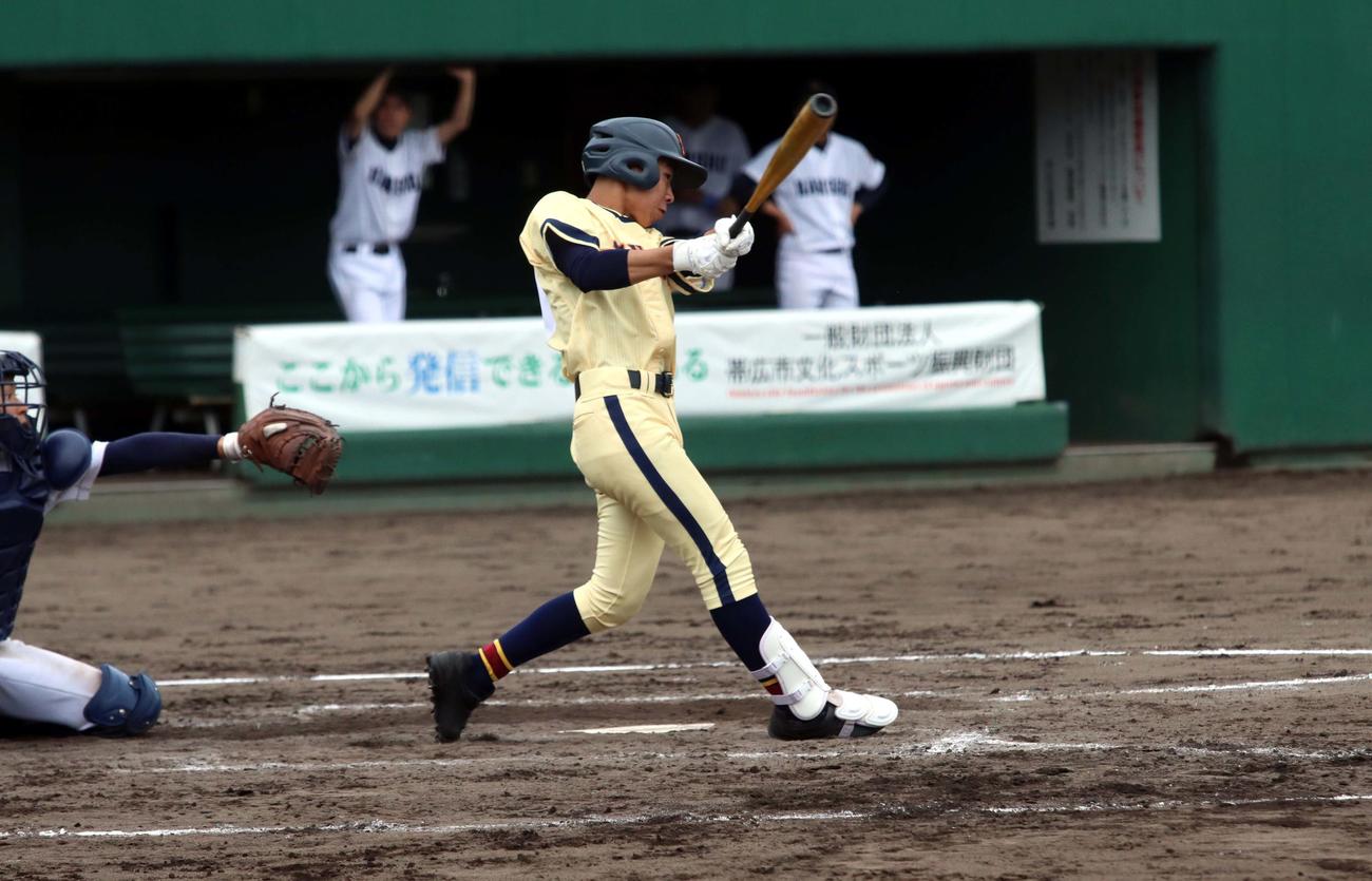 帯広農が初戦突破 江森誠祥４安打２打点 北北海道 高校野球夏の地方大会 日刊スポーツ