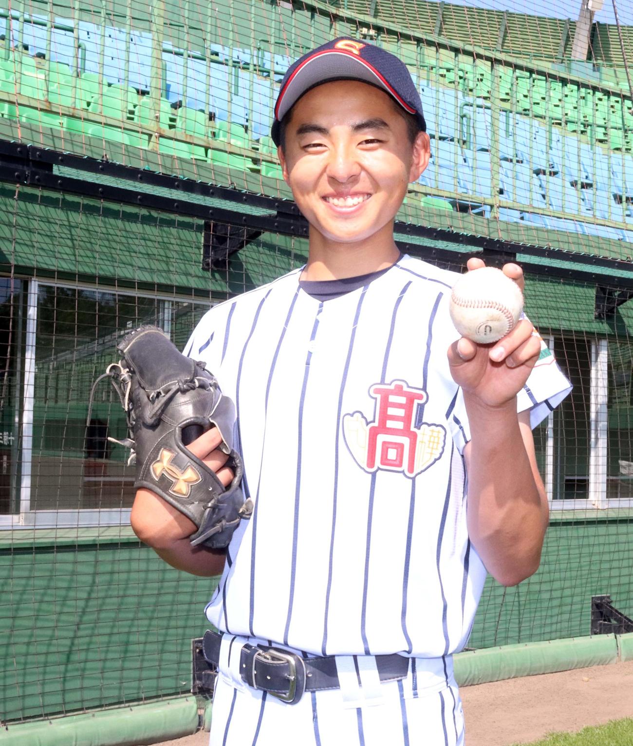 追加メンバーに決まった白樺学園の神（撮影・永野高輔）