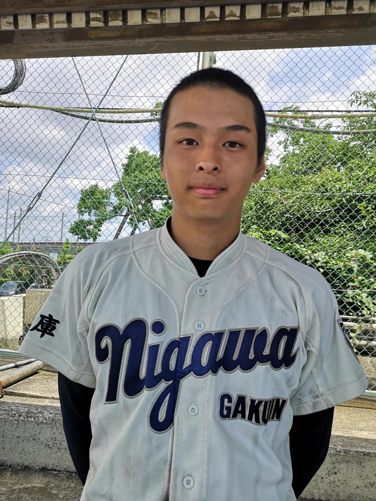 仁川学院・槙原葵人内野手（2年）