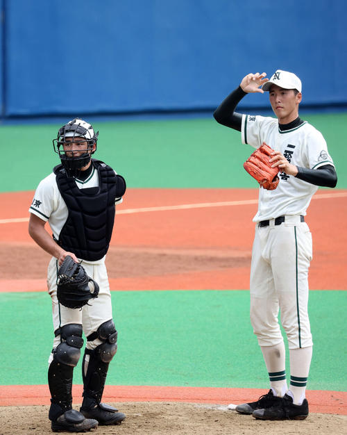 二松学舎大付２ｍ右腕の秋広優人144キロ 東東京 高校野球夏の地方大会写真ニュース 日刊スポーツ