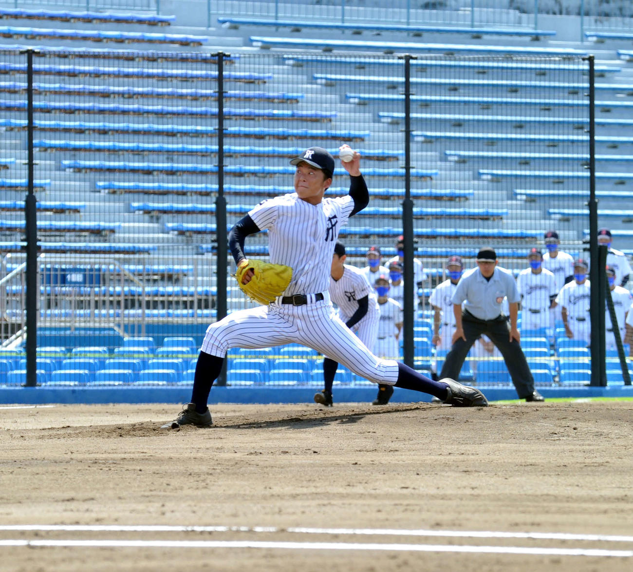 先発した常葉大菊川・渡辺