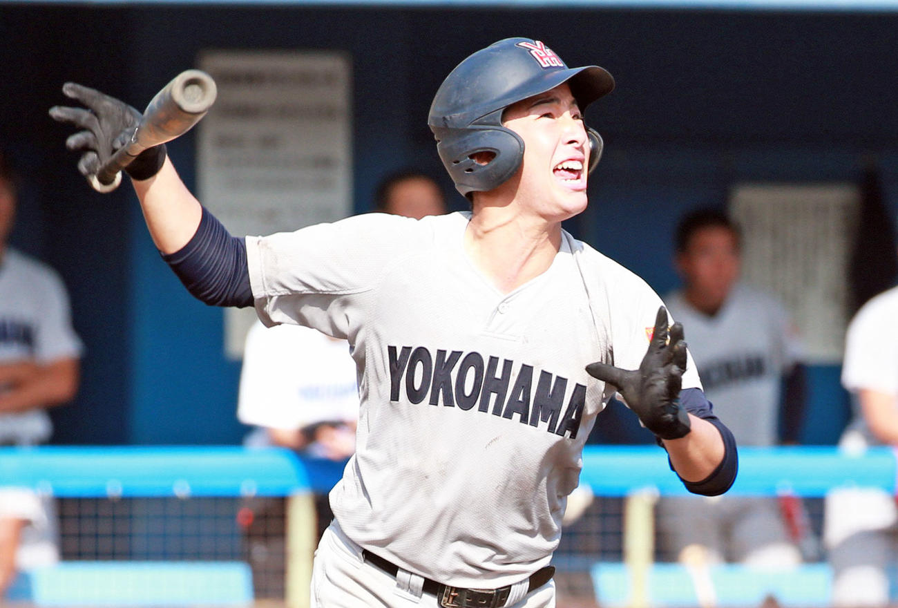 横浜・度会隆輝（2020年7月31日撮影）