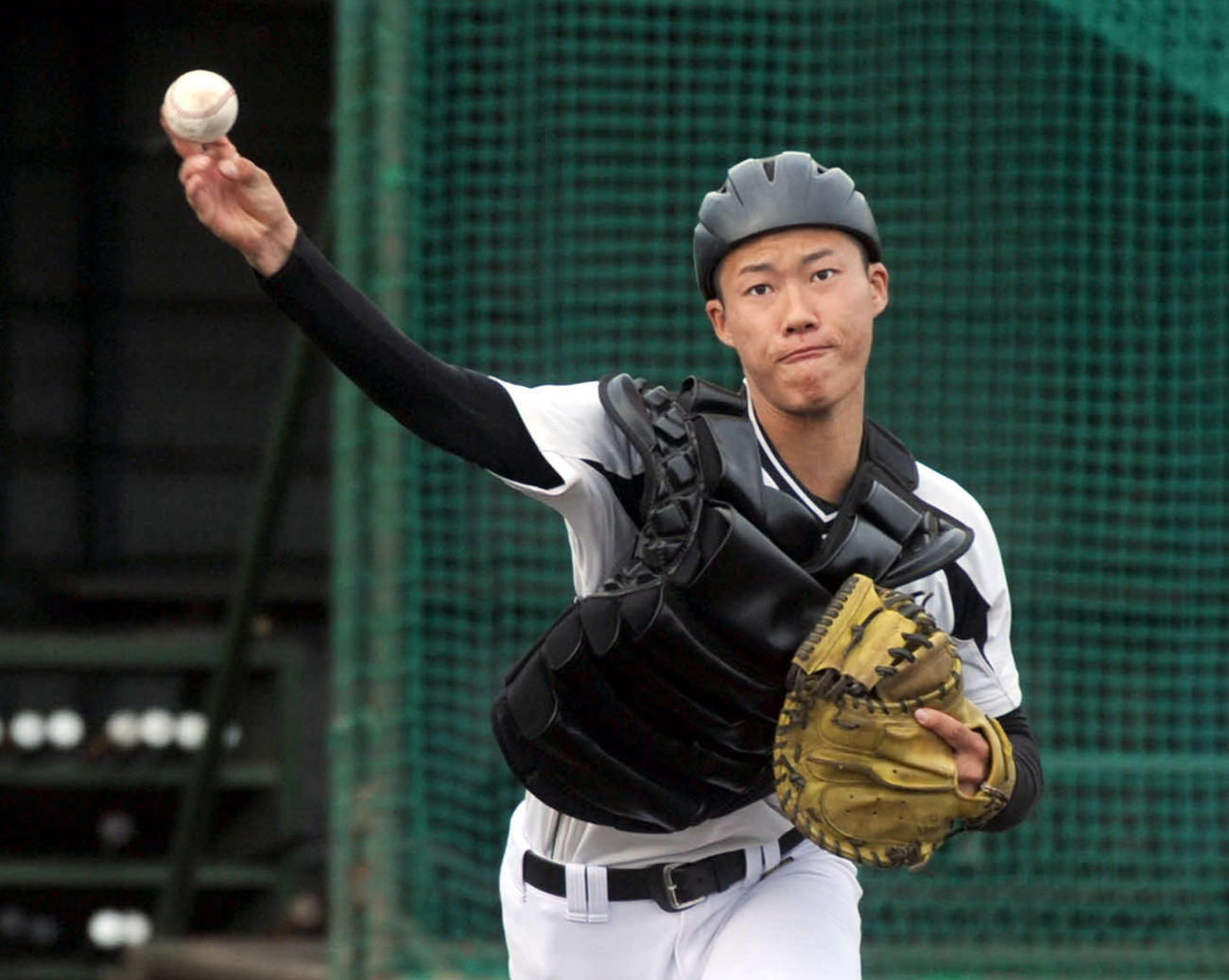 磐田東・二俣翔一（20年5月21日撮影）