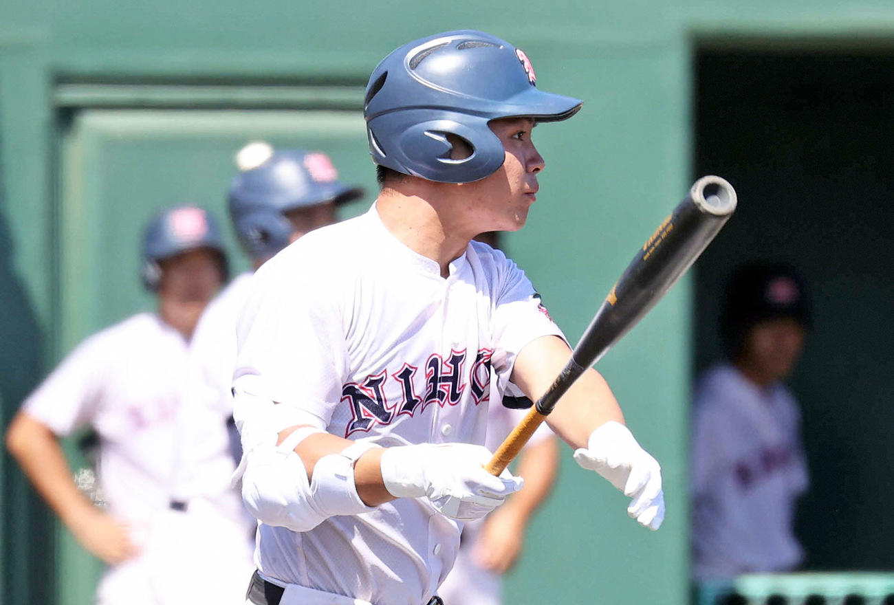 日大藤沢・牧原巧汰（2020年8月13日撮影）