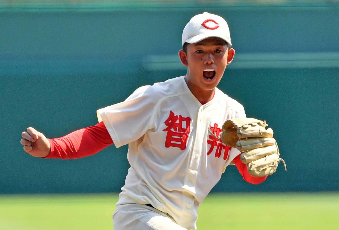 智弁和歌山・小林樹斗（2020年8月17日撮影）