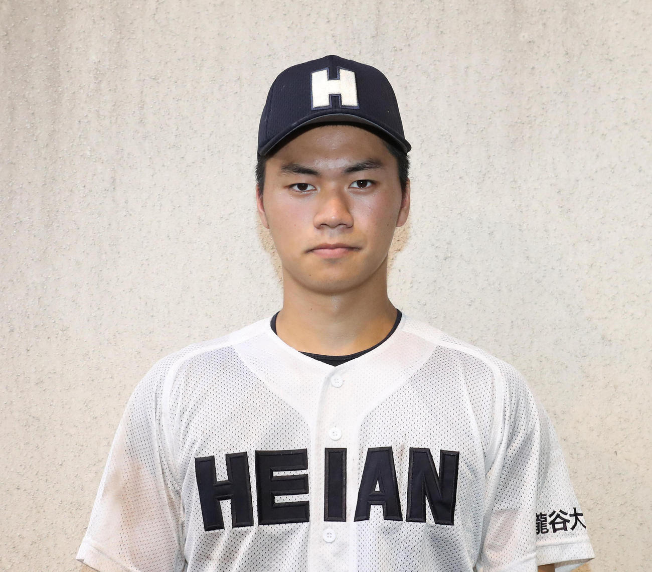 龍谷大平安・奥村真大（2020年7月30日撮影）