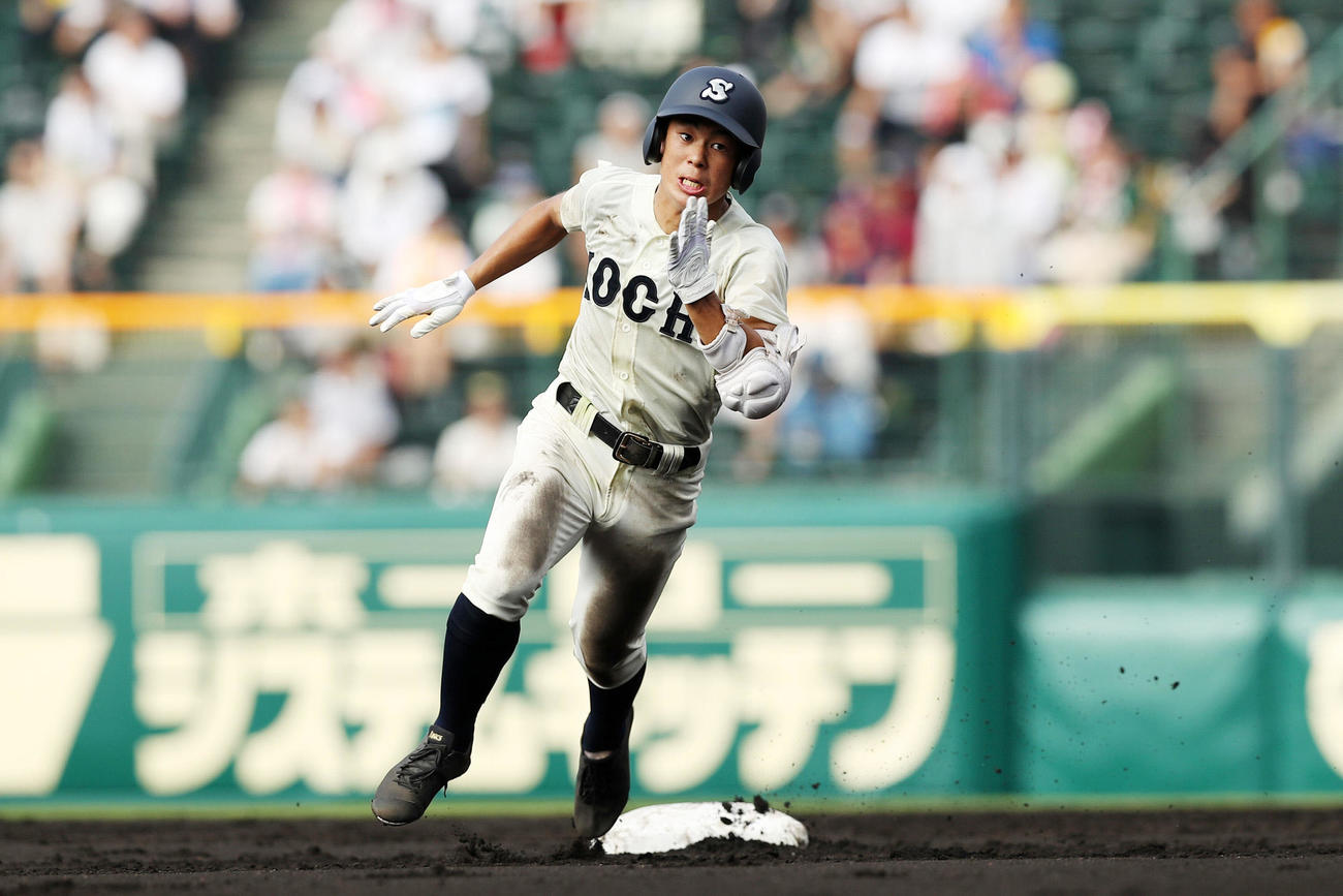 高知商・西村貫輔（2018年8月6日）