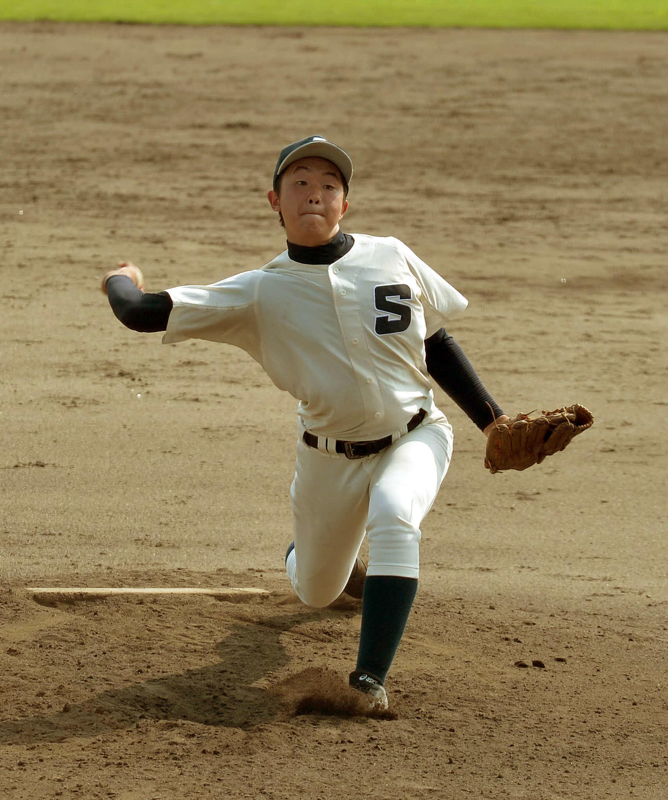 須賀川先発の千代