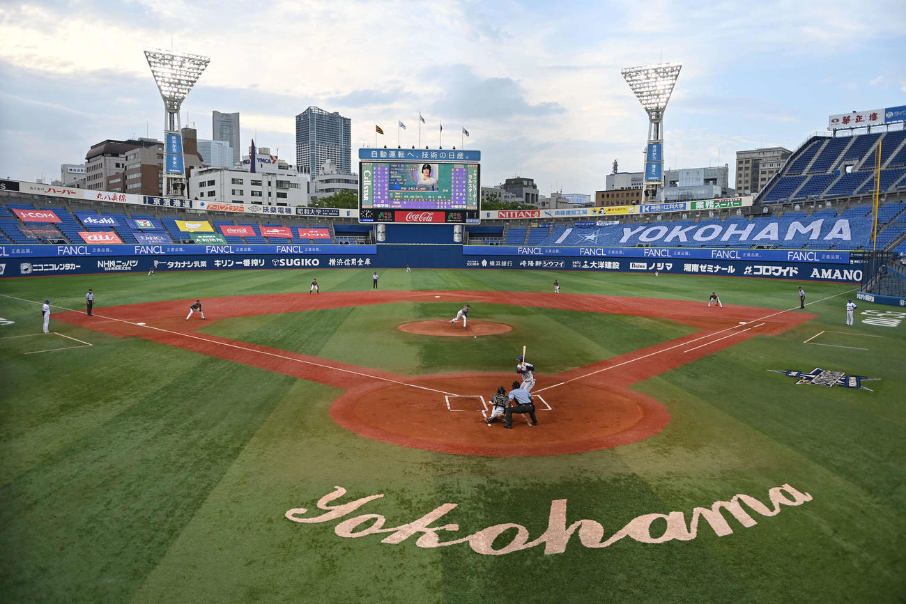 横浜スタジアム（2020年6月26日撮影）