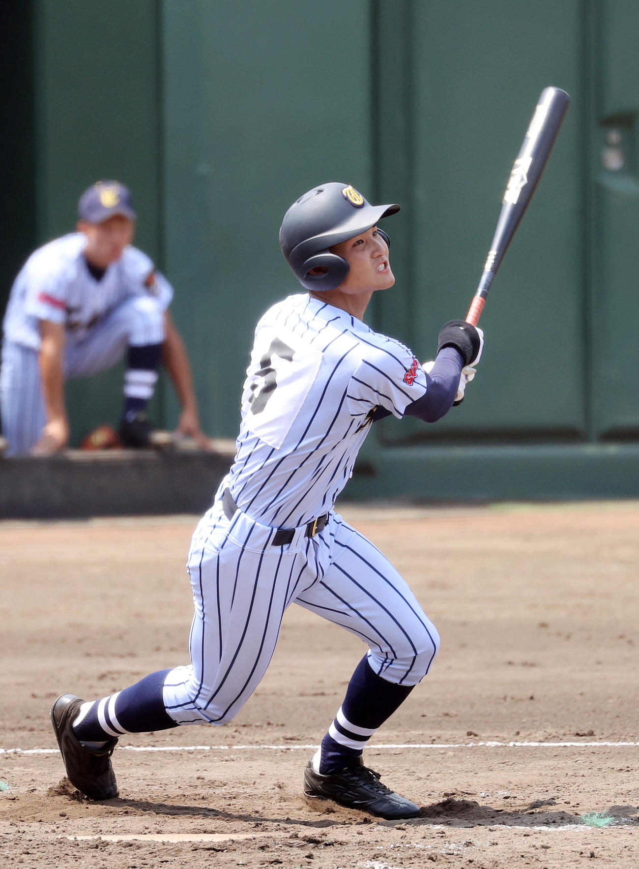 東海大菅生・杉崎成（2020年8月3日撮影）