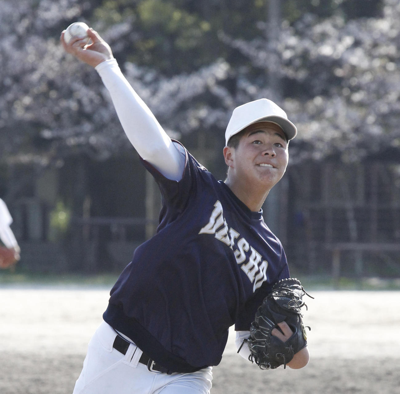 大分商・川瀬堅斗投手（20年4月撮影）