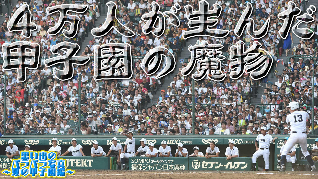 「思い出のパラパラ写真～夏の甲子園編～」16年2回戦の八戸学院光星－東邦戦