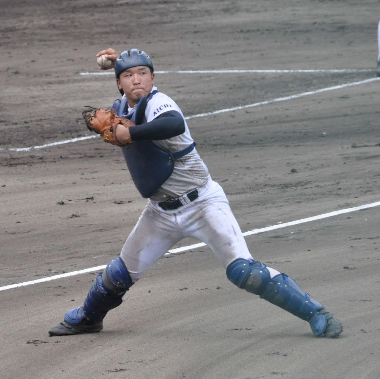 豊橋中央・中川拓真（2020年7月5日撮影）