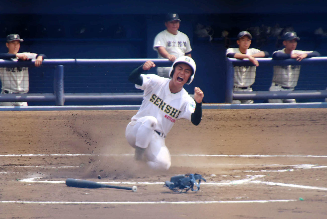 専大松戸・吉村京之助（2020年8月16日撮影）
