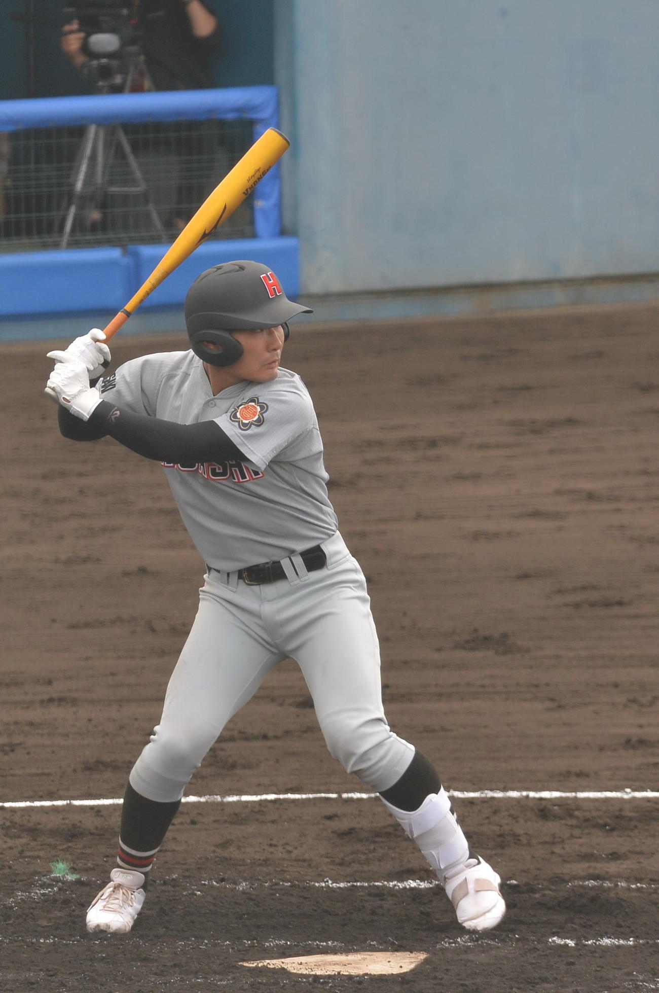 弘前東・藤田（20年8月26日撮影）　