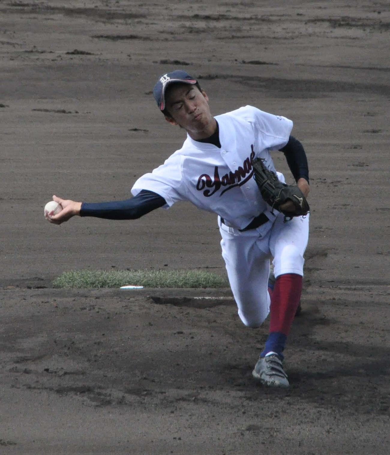 東海大大阪仰星戦に先発した山田・今立尚希（撮影・石橋隆雄）