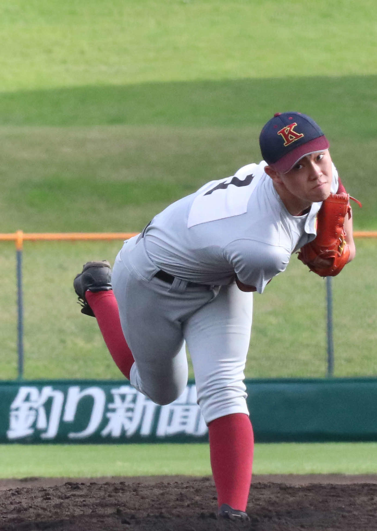 北海道栄対札幌光星　5安打6奪三振で完封勝利を挙げた札幌光星先発の村山（撮影・浅水友輝）