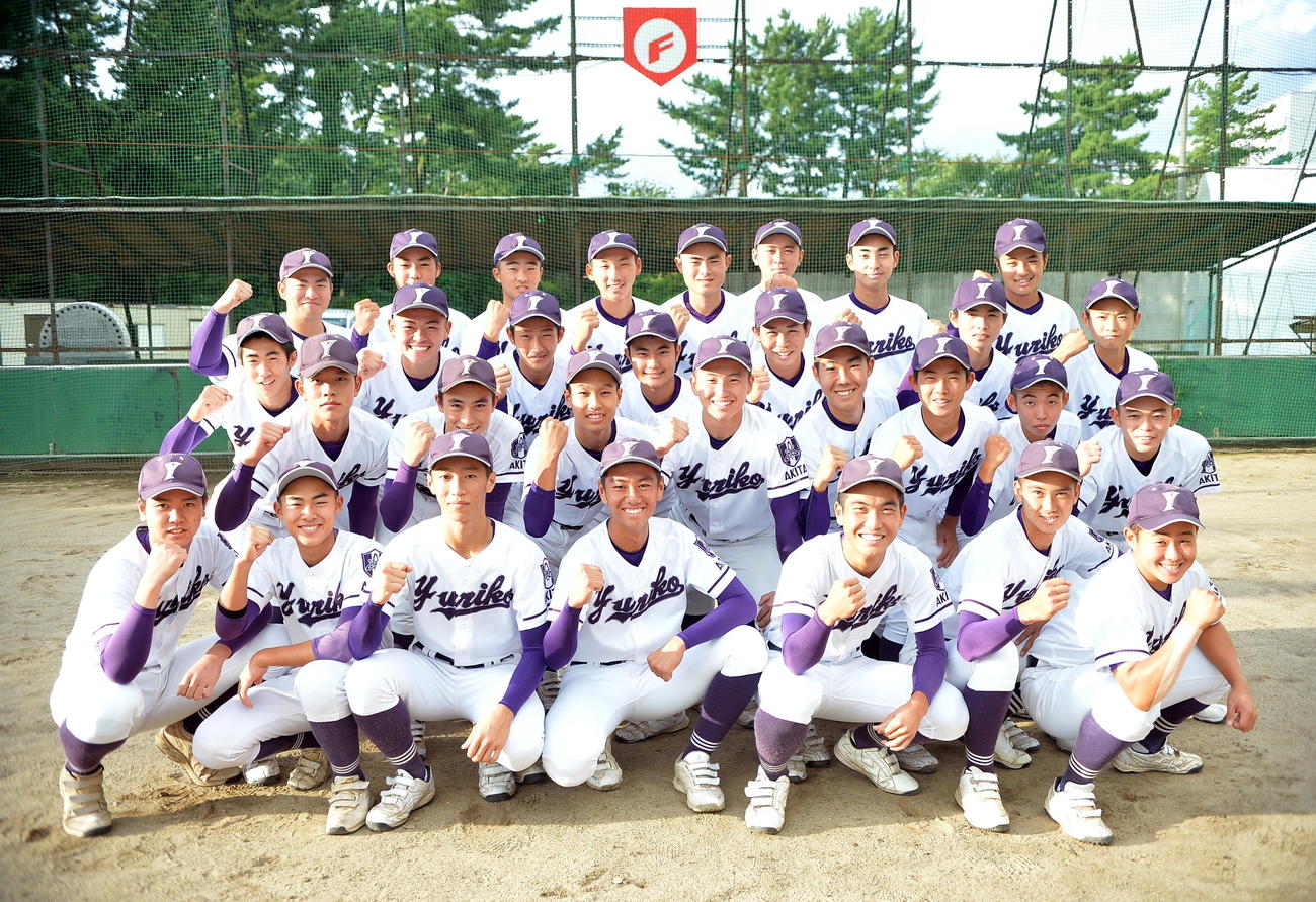 東北大会での上位進出に挑む由利工の選手たち（撮影・鎌田直秀）
