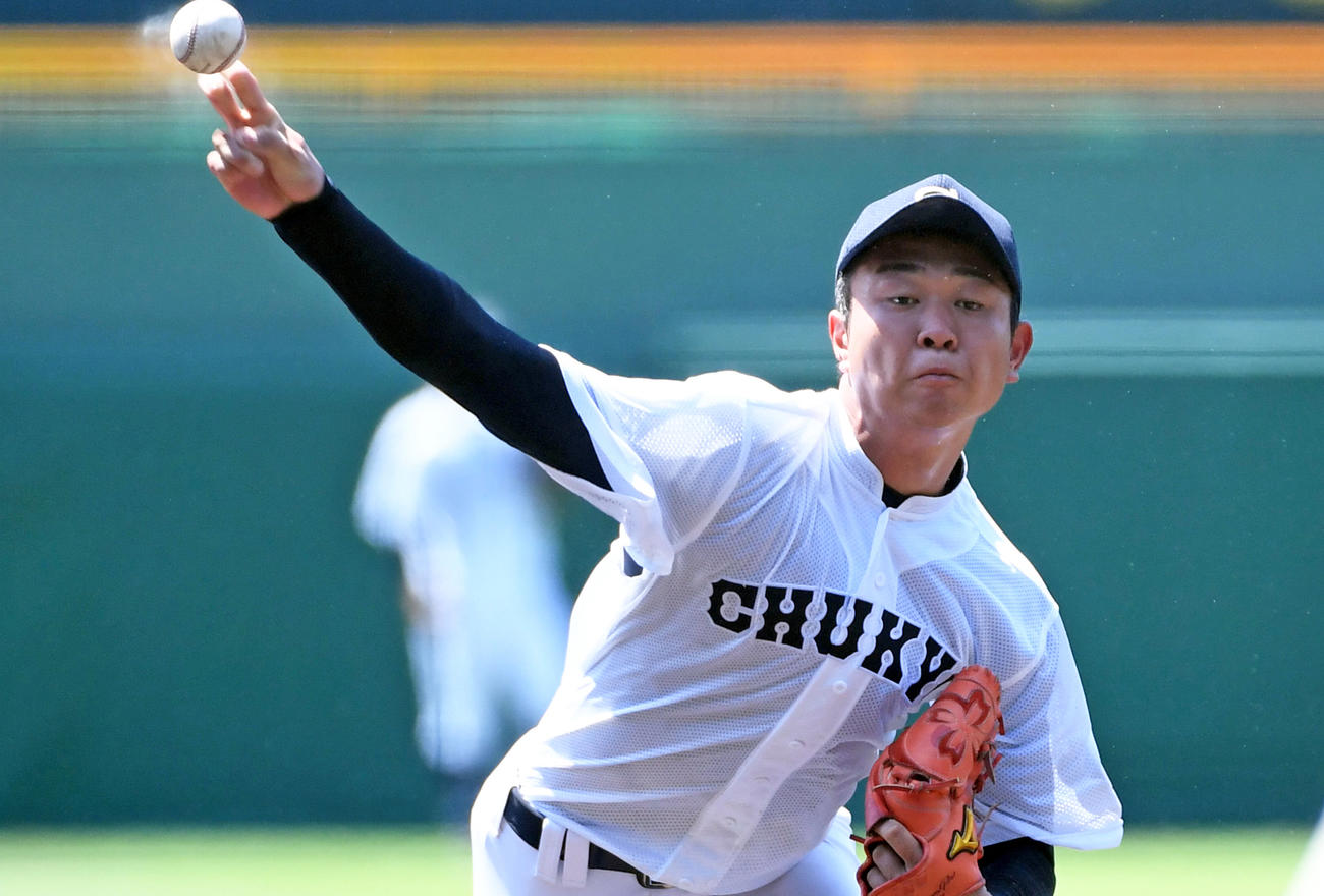 中京大中京・高橋宏斗（2020年8月12日撮影）