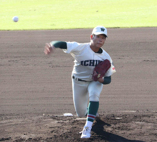 先発した市和歌山・小園
