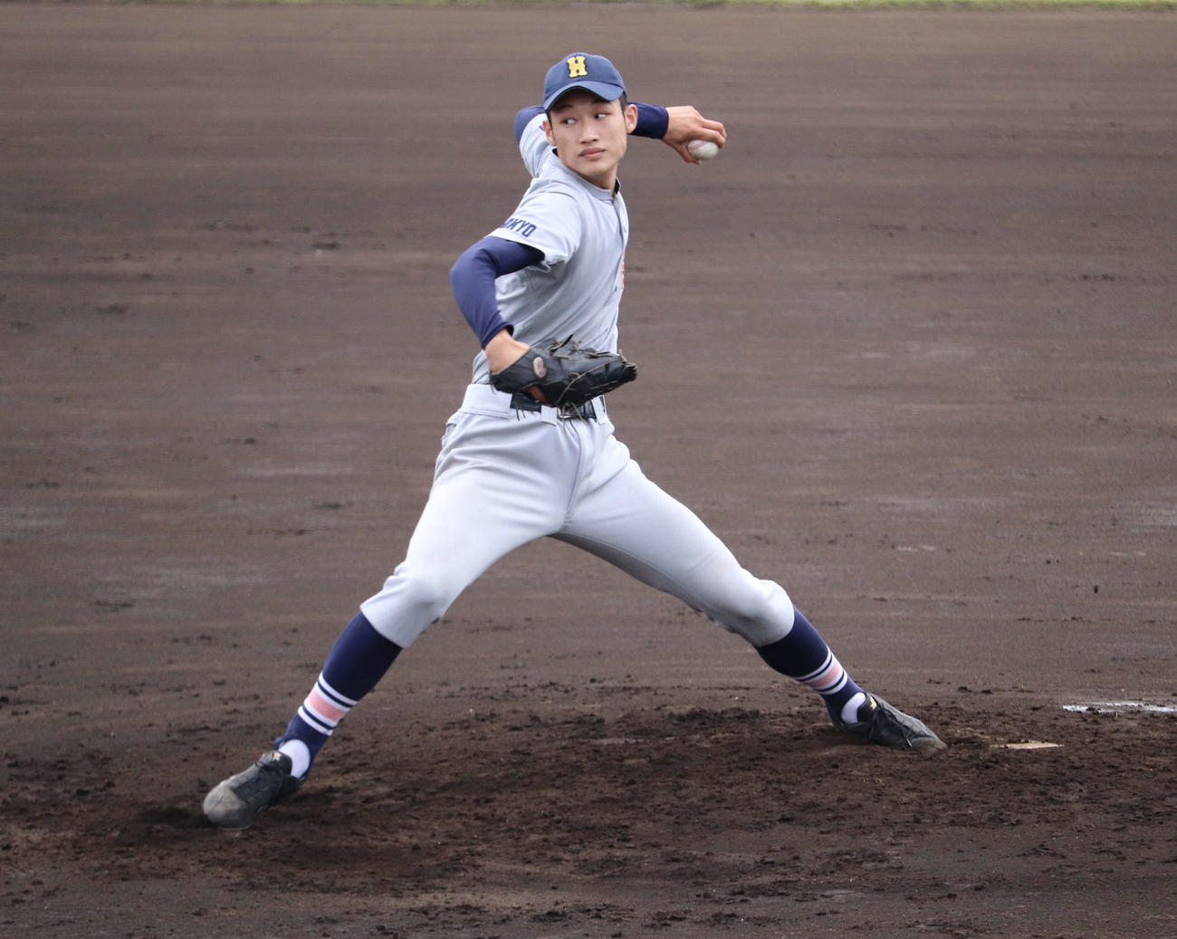 八王子学園八王子・羽田慎之介（2020年10月19日撮影）