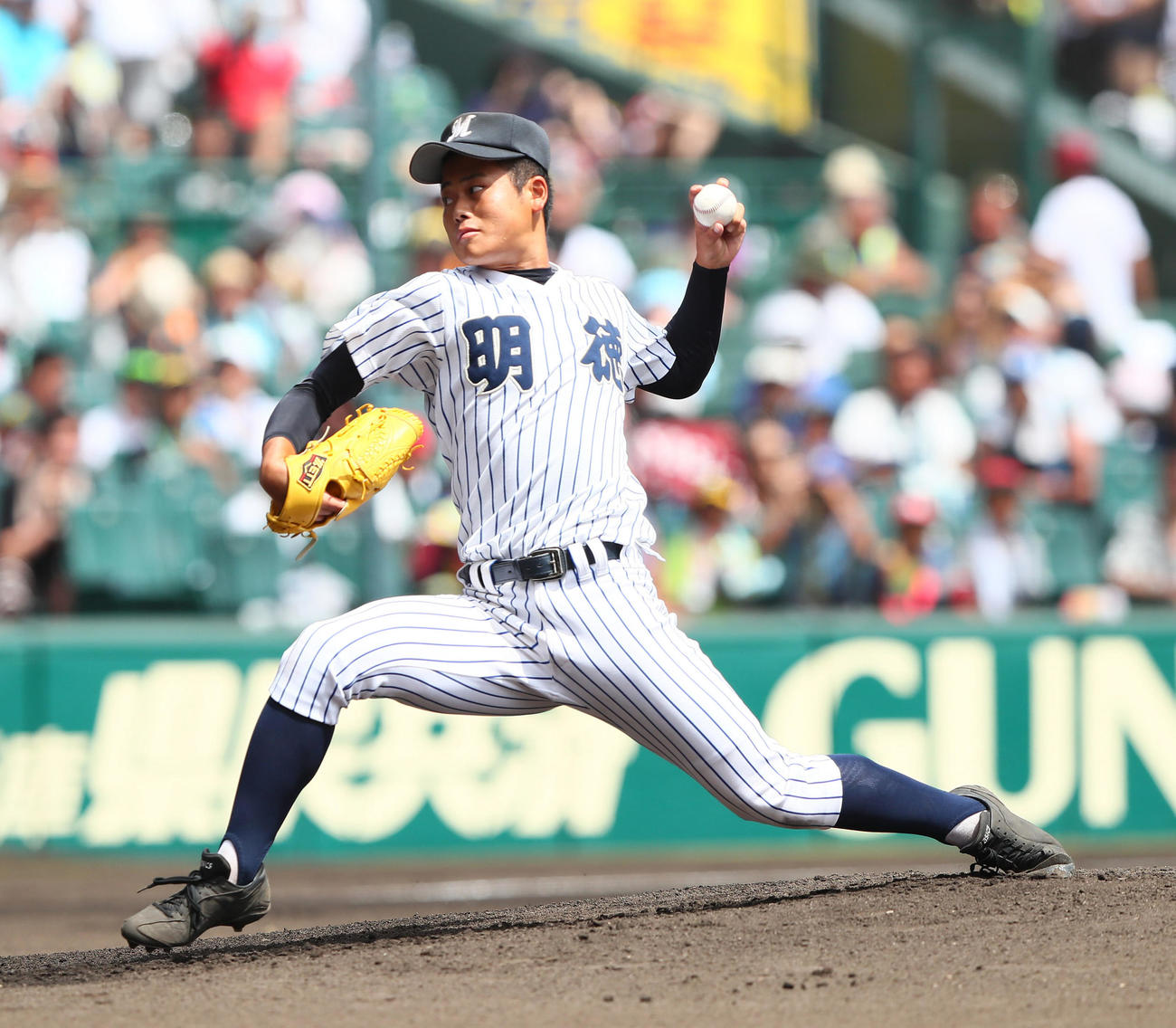明徳義塾・新地（19年8月撮影）