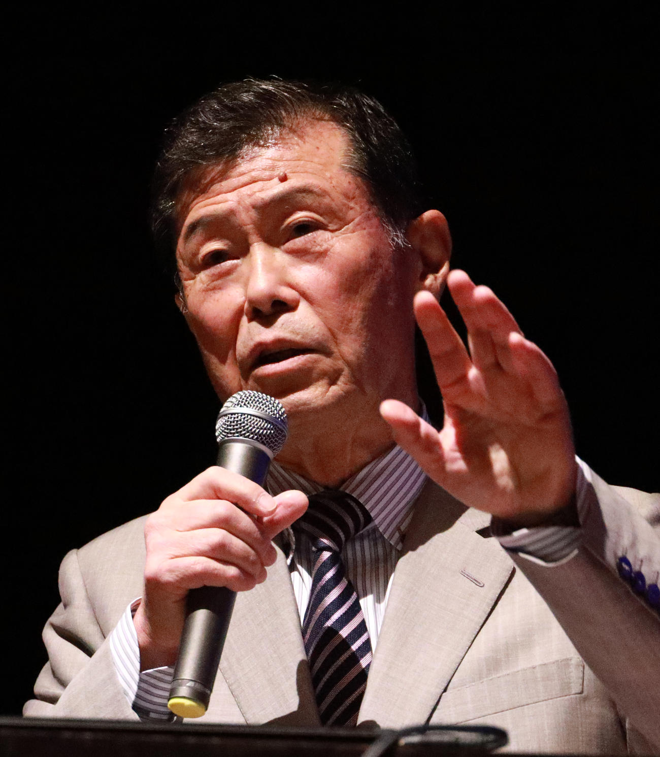 渡辺元智氏（2020年1月19日撮影）